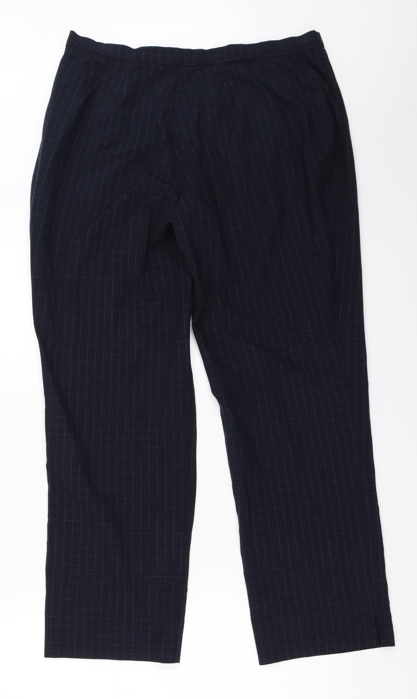 Marks and Spencer Womens Blue   Trousers  Size 16 L26 in