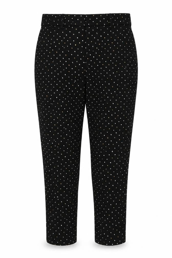 MNG Womens Black   Capri Trousers Size 40 L28 in