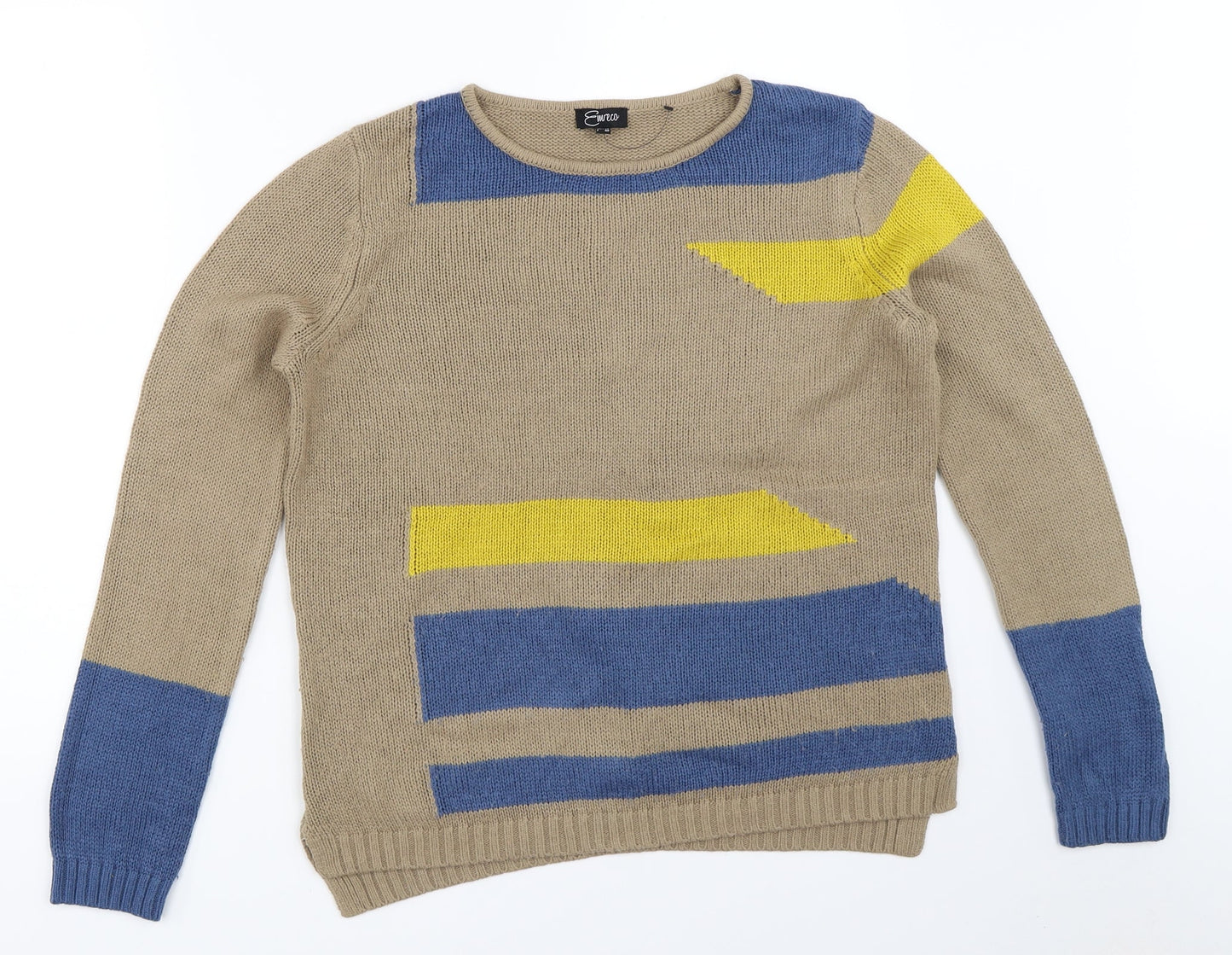 Eureco Womens Beige   Pullover Jumper Size 12