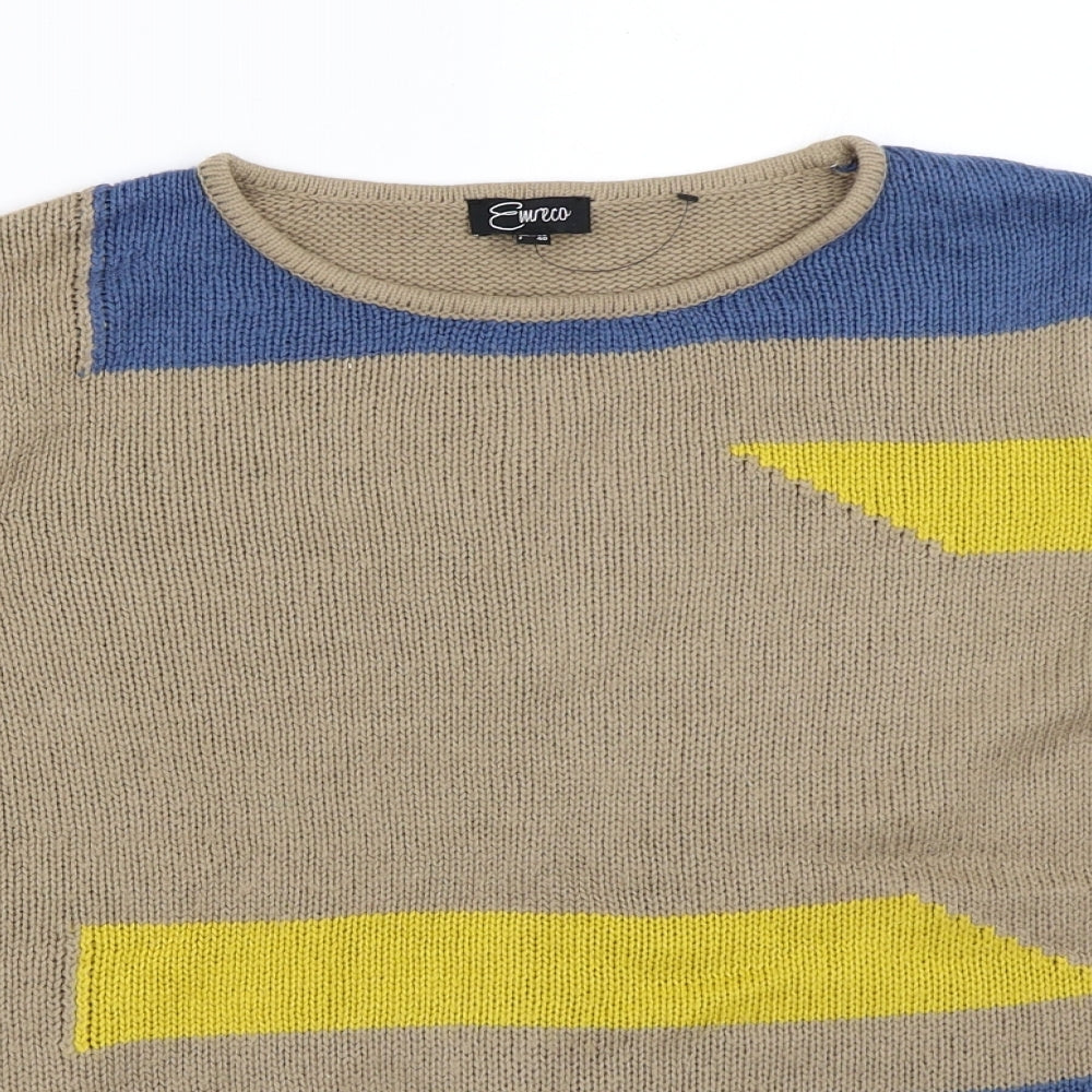 Eureco Womens Beige   Pullover Jumper Size 12