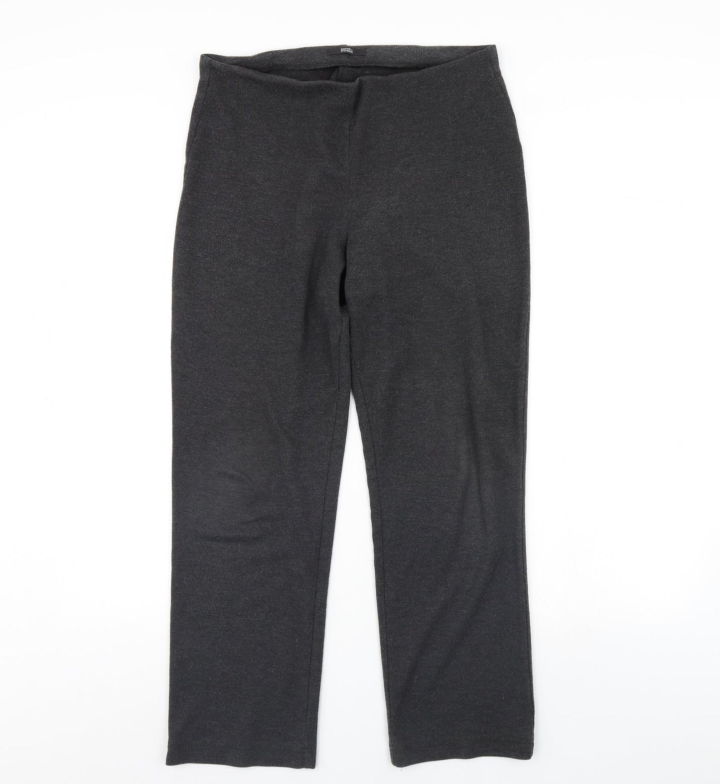 m&s Womens Grey   Trousers  Size 32 in L28 in