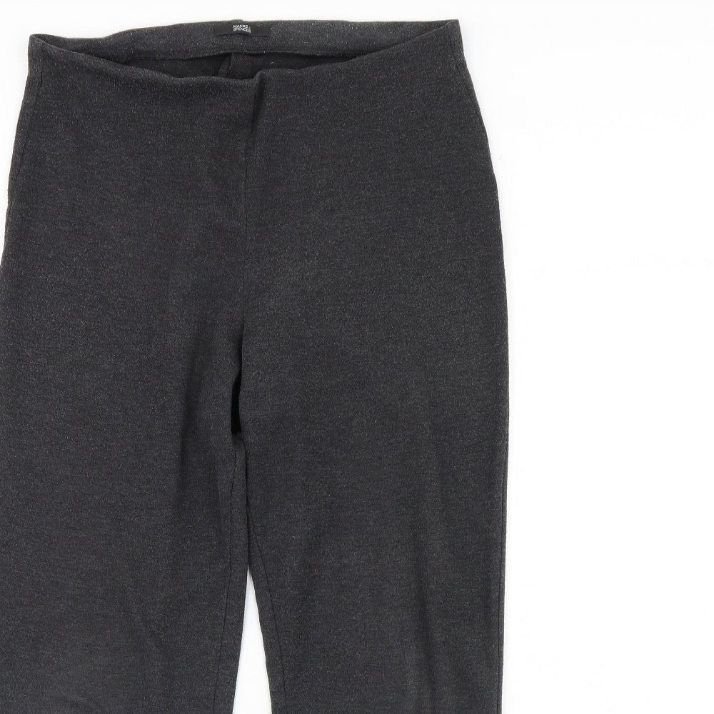 m&s Womens Grey   Trousers  Size 32 in L28 in