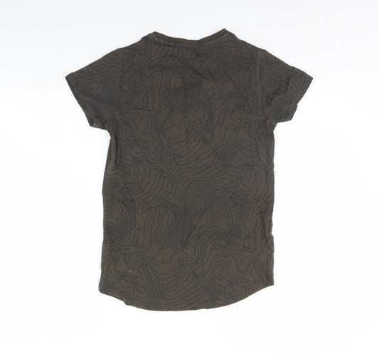 NEXT Boys Green   Basic T-Shirt Size 11 Years  - I need WIFI