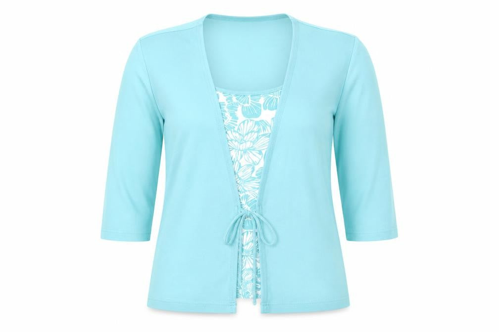 Womens UK M Regular Cotswold Blue Pullover
