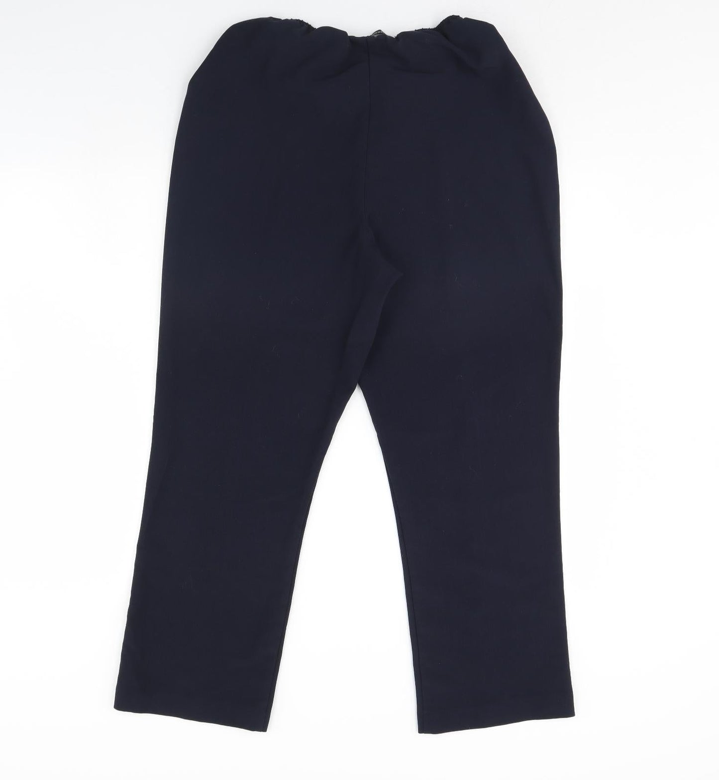 straight Leg Womens Blue   Trousers  Size 14 L29 in