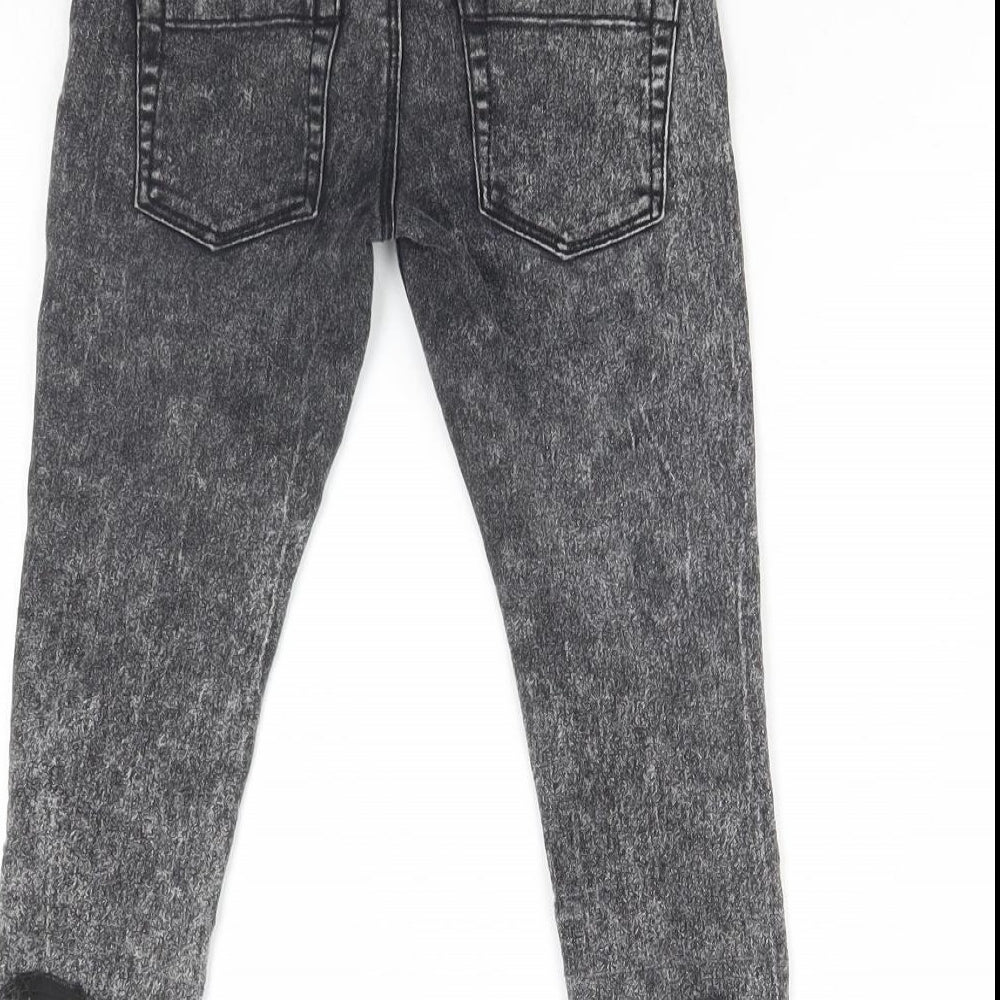 Denim & Co. Girls Black  Denim Skinny Jeans Size 3 Years