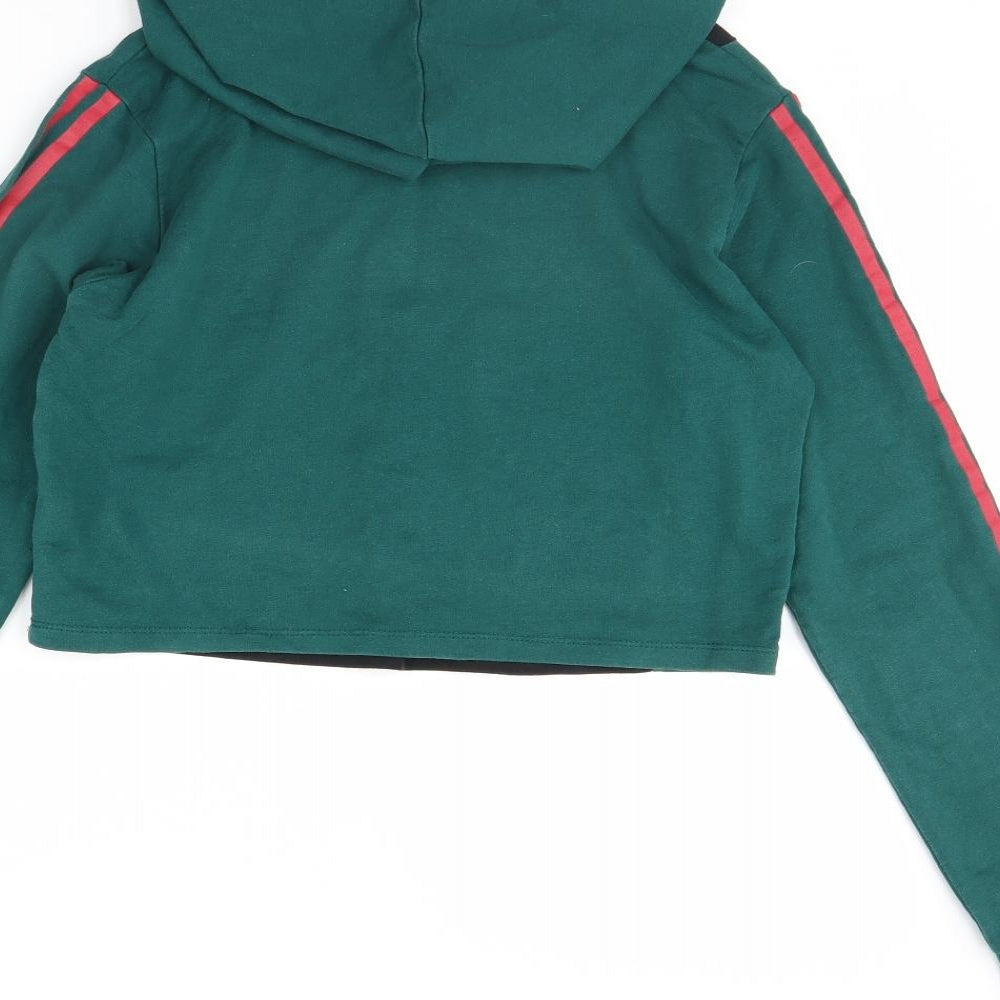 Select Womens Green   Pullover Hoodie Size 12  - Brooklyn