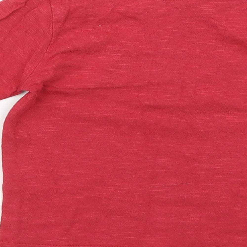 Nutmeg Baby Red   Basic T-Shirt Size 6-9 Months