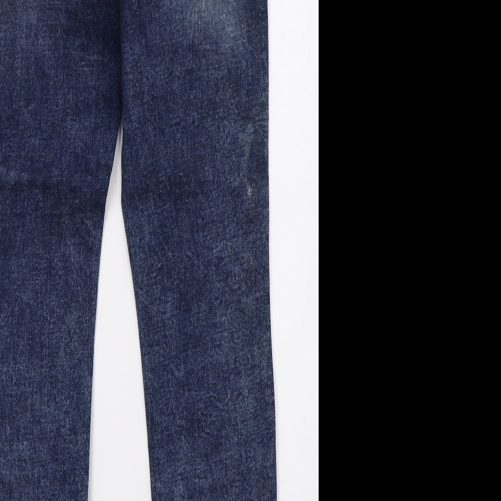 Denim Womens Blue  Denim Skinny Jeans Size 10 L32 in