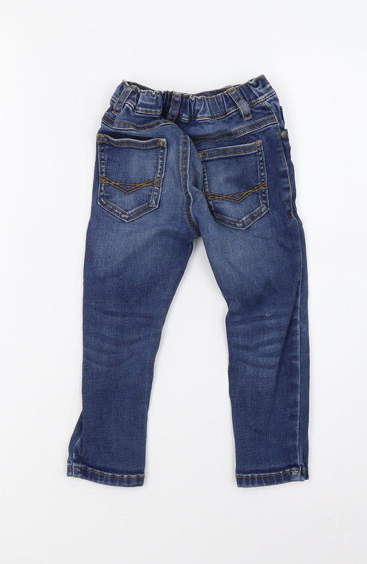 NEXT Girls Blue  Denim Skinny Jeans Size 2 Years