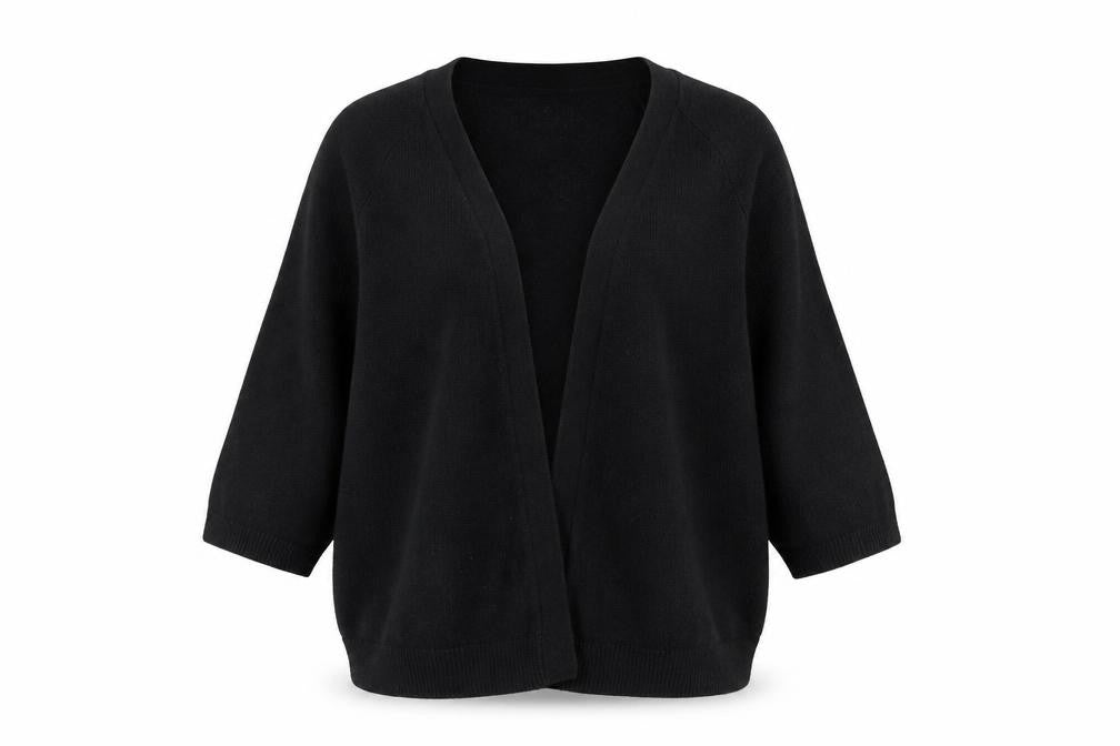 New Look Womens Black  Knit Cardigan Jumper Size 10