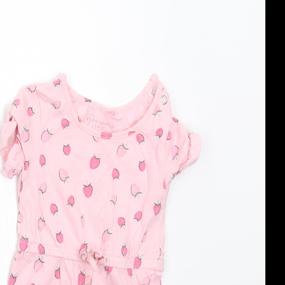 Primark Baby Pink   Shorts One-Piece Size 0-3 Months