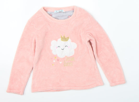 Just Like You Girls Pink    Pyjama Top Size 10-11 Years