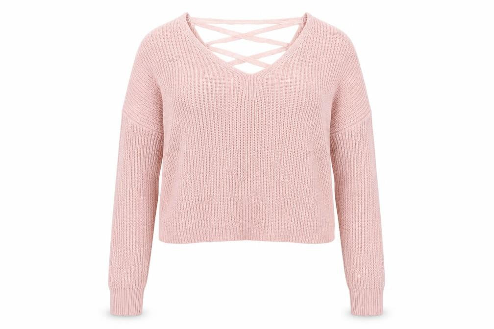 Dorothy Perkins Womens Pink   Pullover Jumper Size 6