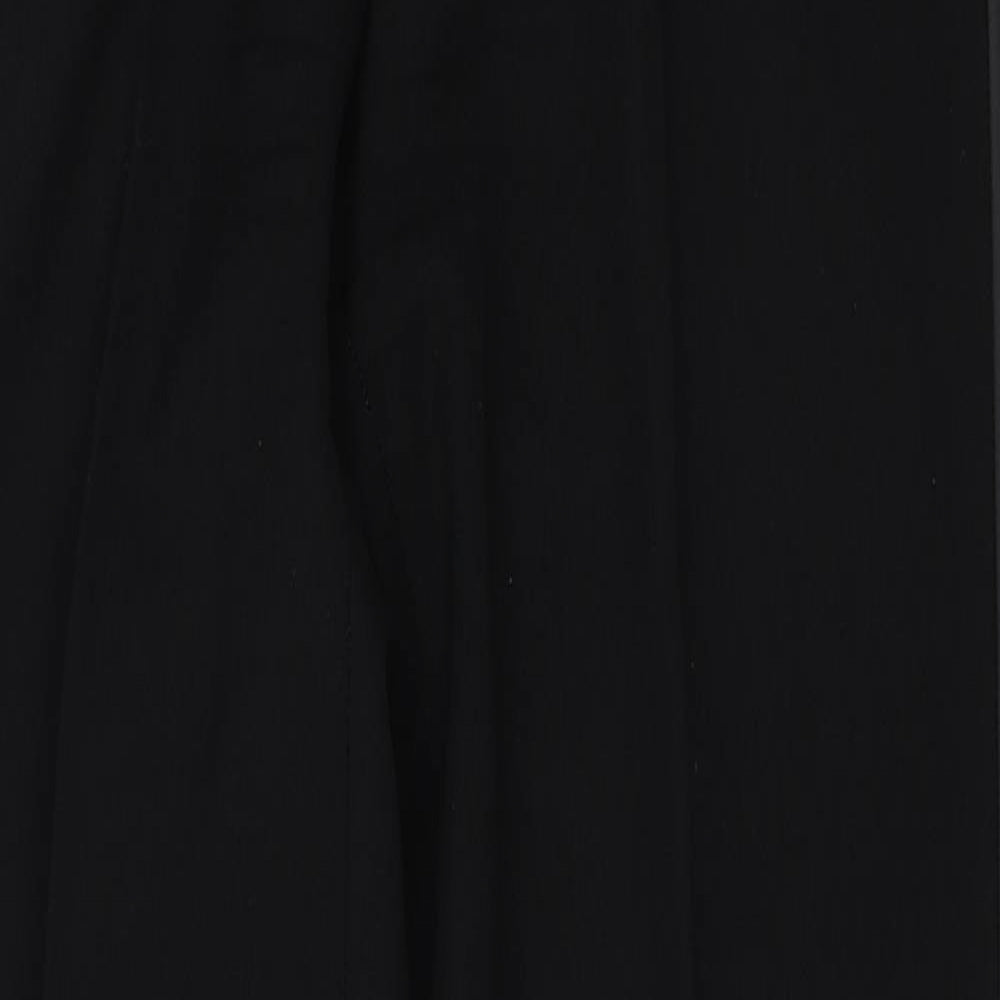 Preworn Womens Black   Dress Pants Trousers Size 32 L30 in