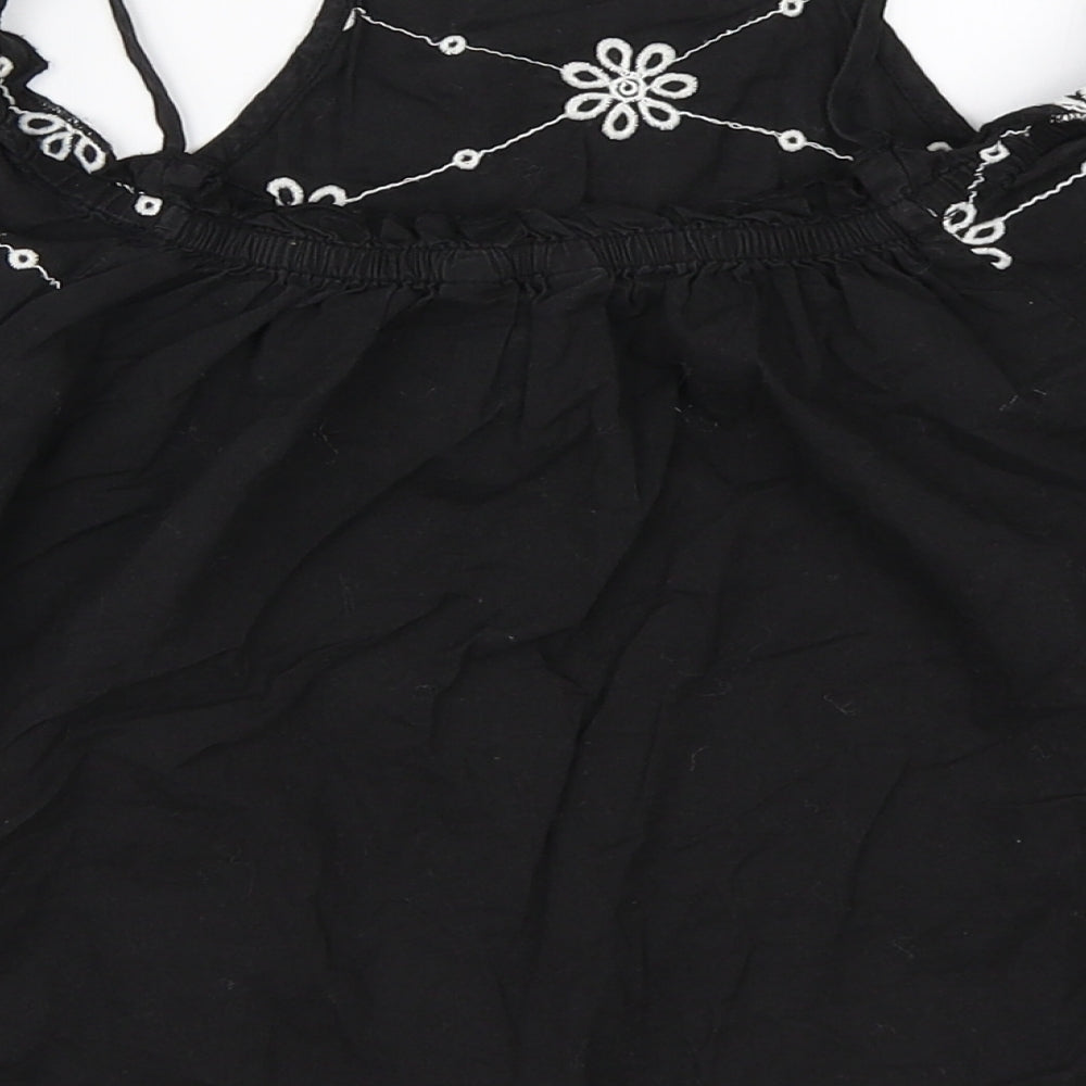 New Look Girls Black   Basic Blouse Size 11 Years