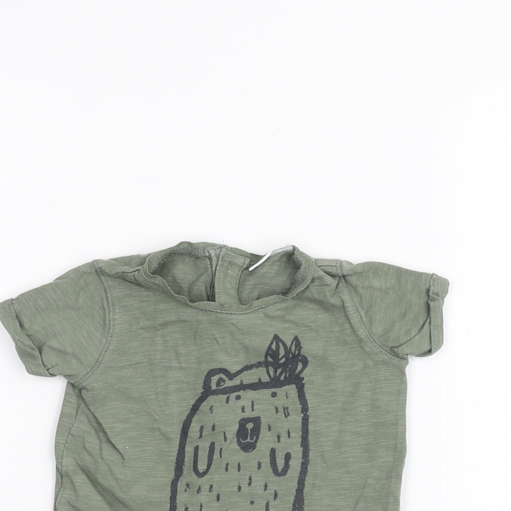 NEXT Baby Green   Basic T-Shirt Size 3-6 Months