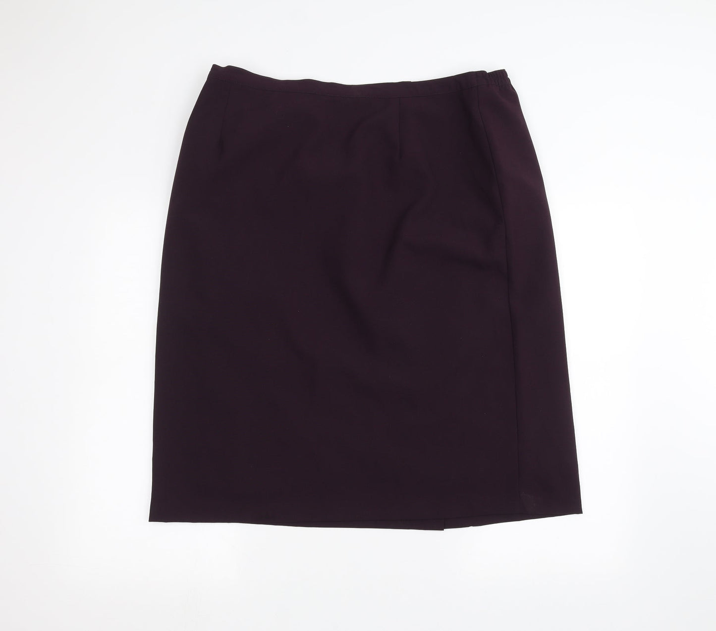 EWM Womens Purple   A-Line Skirt Size 20
