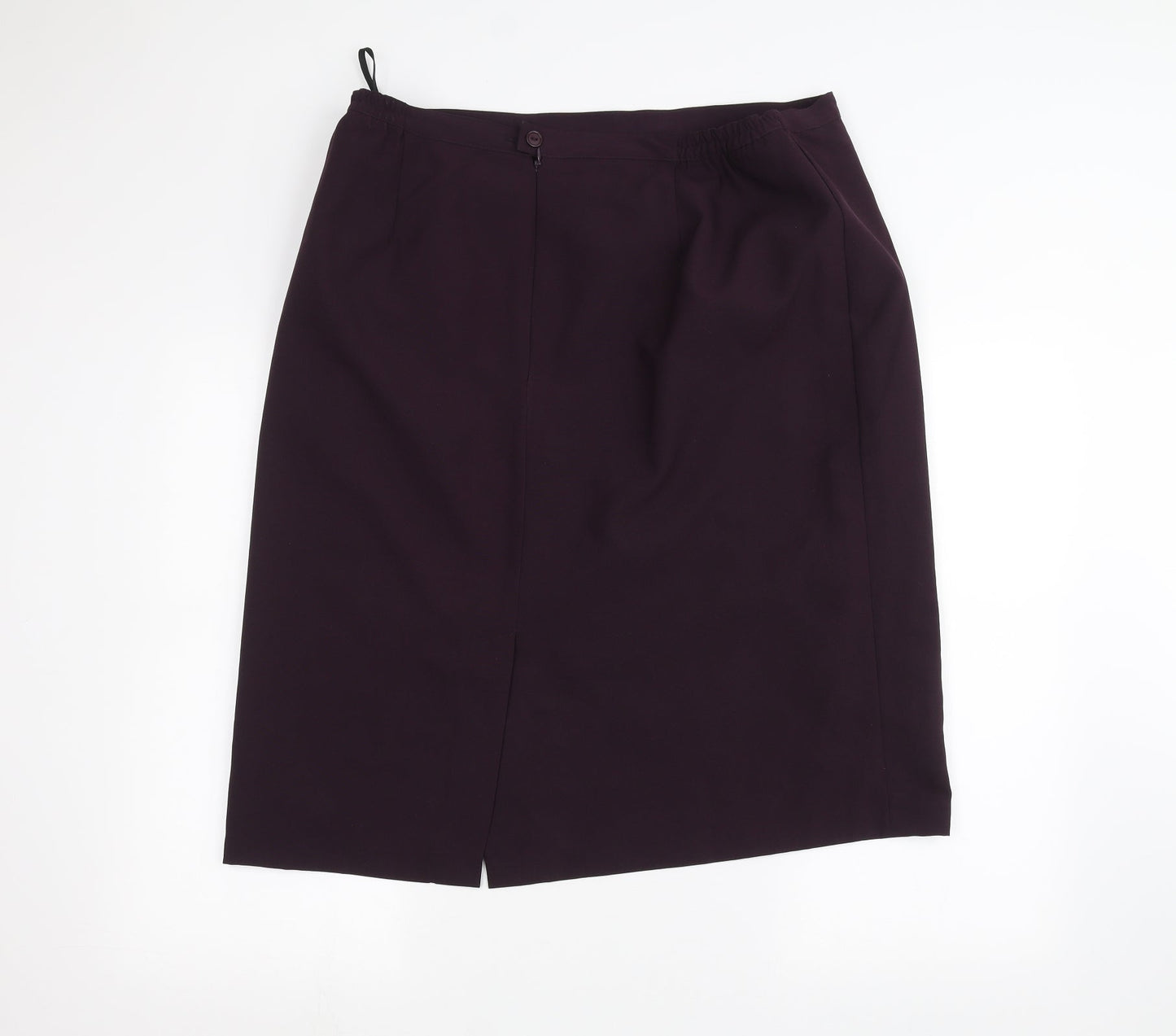 EWM Womens Purple   A-Line Skirt Size 20
