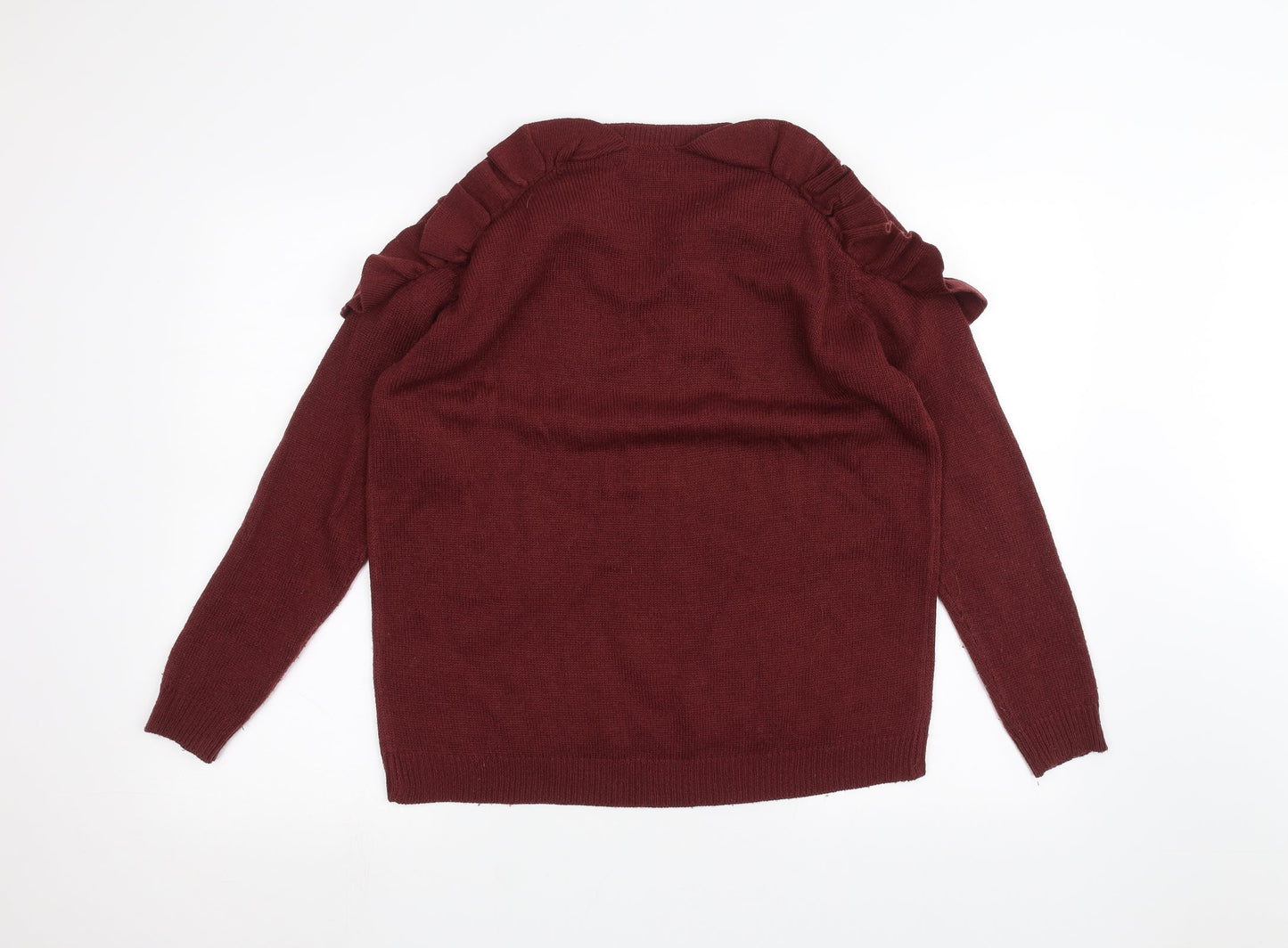 Papaya Womens Red   Pullover Jumper Size M