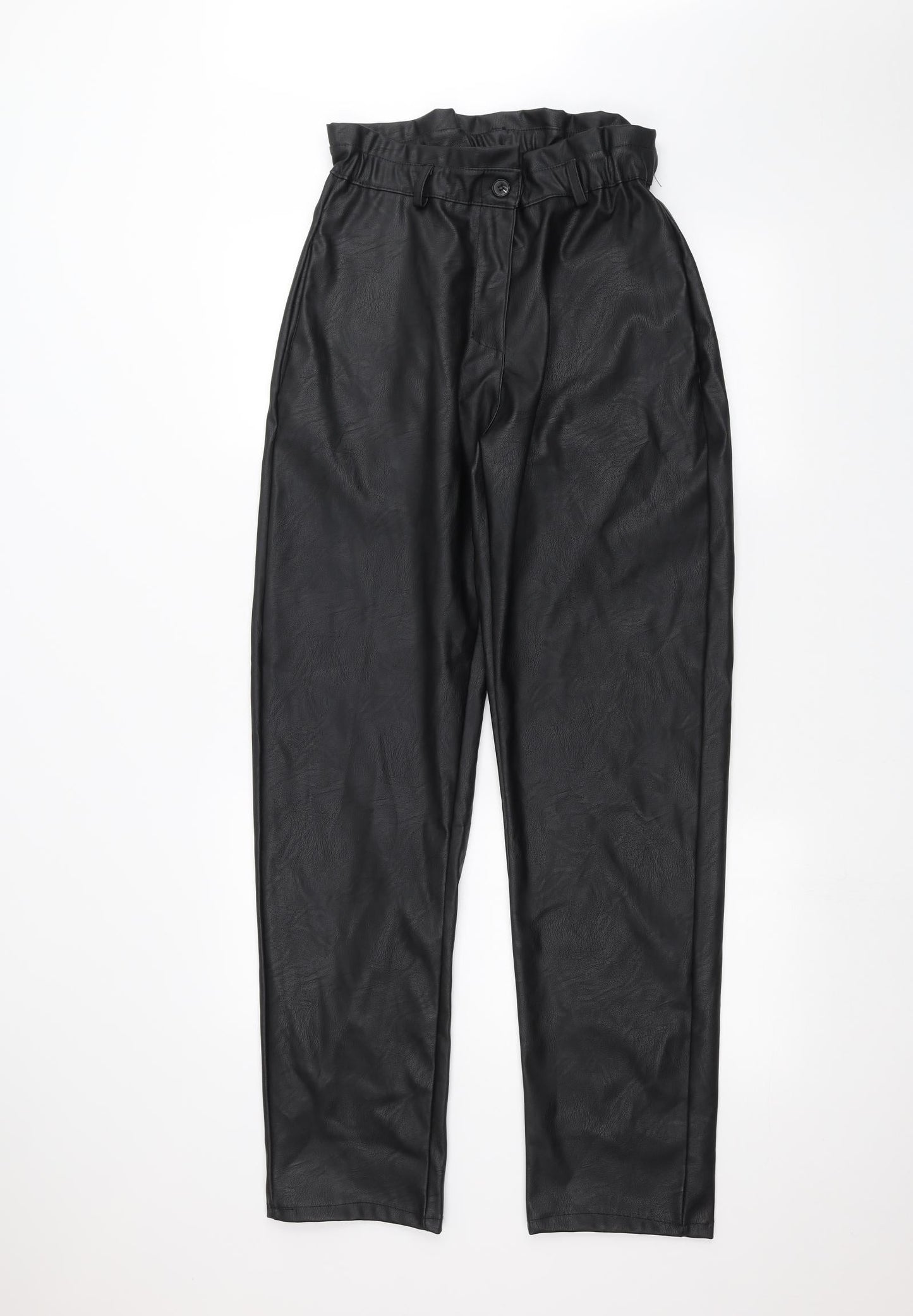 Boohoo Womens Black   Trousers  Size 10 L30 in