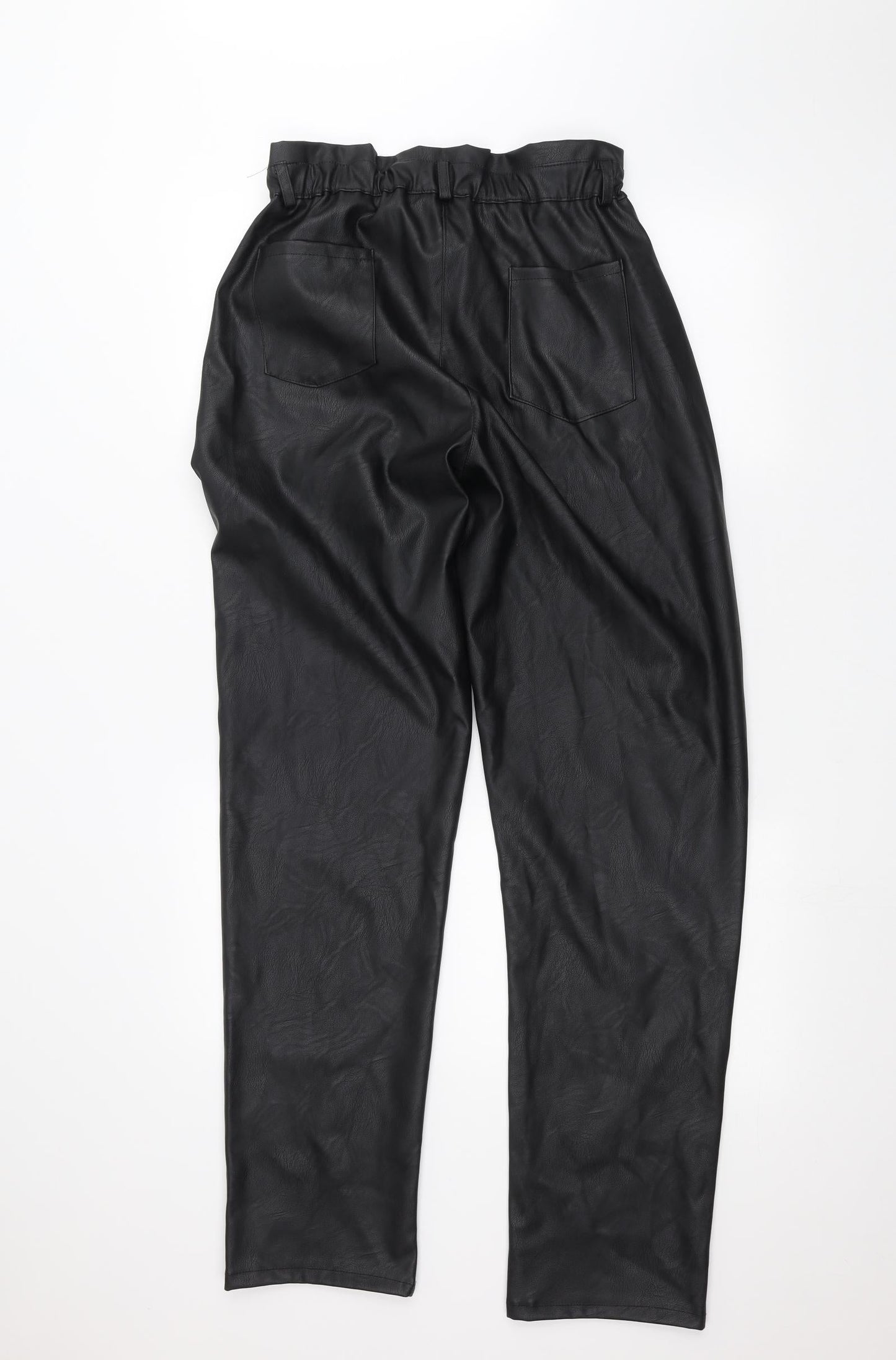 Boohoo Womens Black   Trousers  Size 10 L30 in