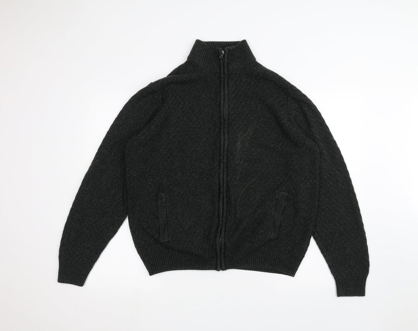 Marks and Spencer Womens Green   Full Zip Jumper Size M