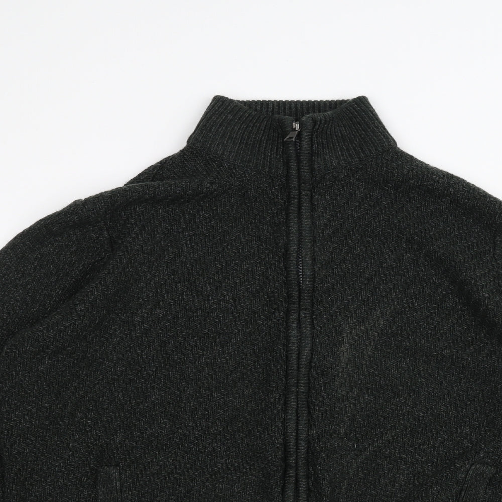 Marks and Spencer Womens Green   Full Zip Jumper Size M