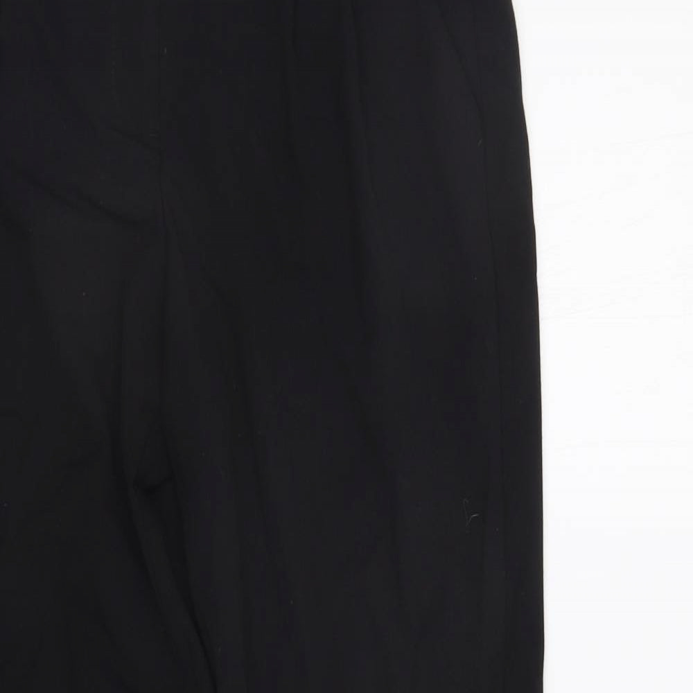 M&Co Womens Black   Dress Pants Trousers Size 10 L29 in