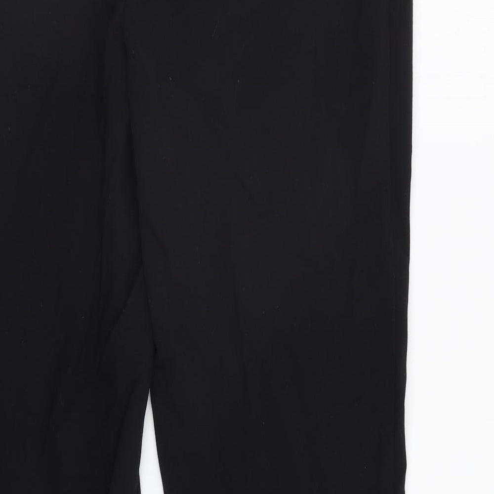 M&Co Womens Black   Dress Pants Trousers Size 10 L29 in