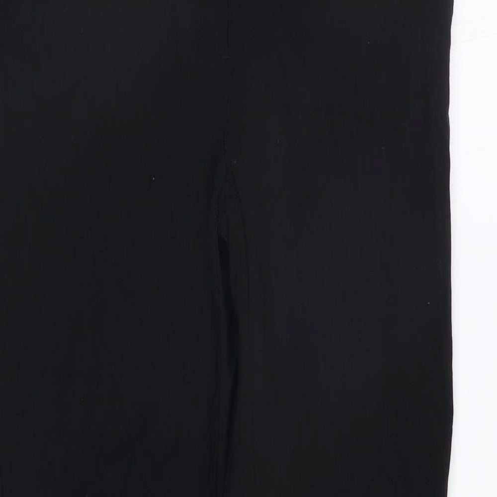 MNG Womens Black   Dress Pants Trousers Size 14 L28 in