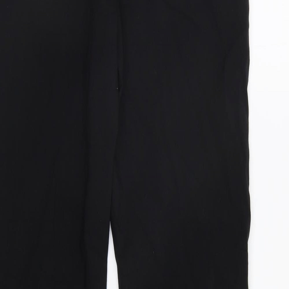 MNG Womens Black   Dress Pants Trousers Size 14 L28 in