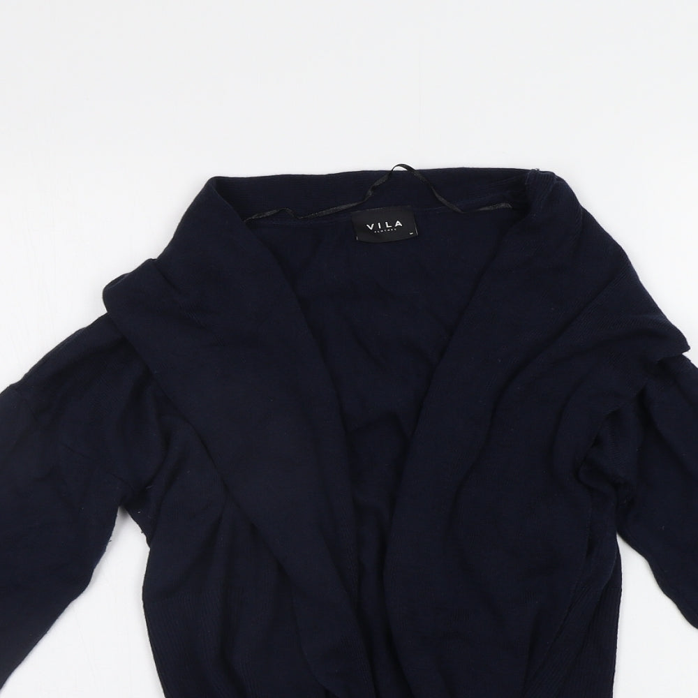VILA Womens Blue   Cape Jumper Size M