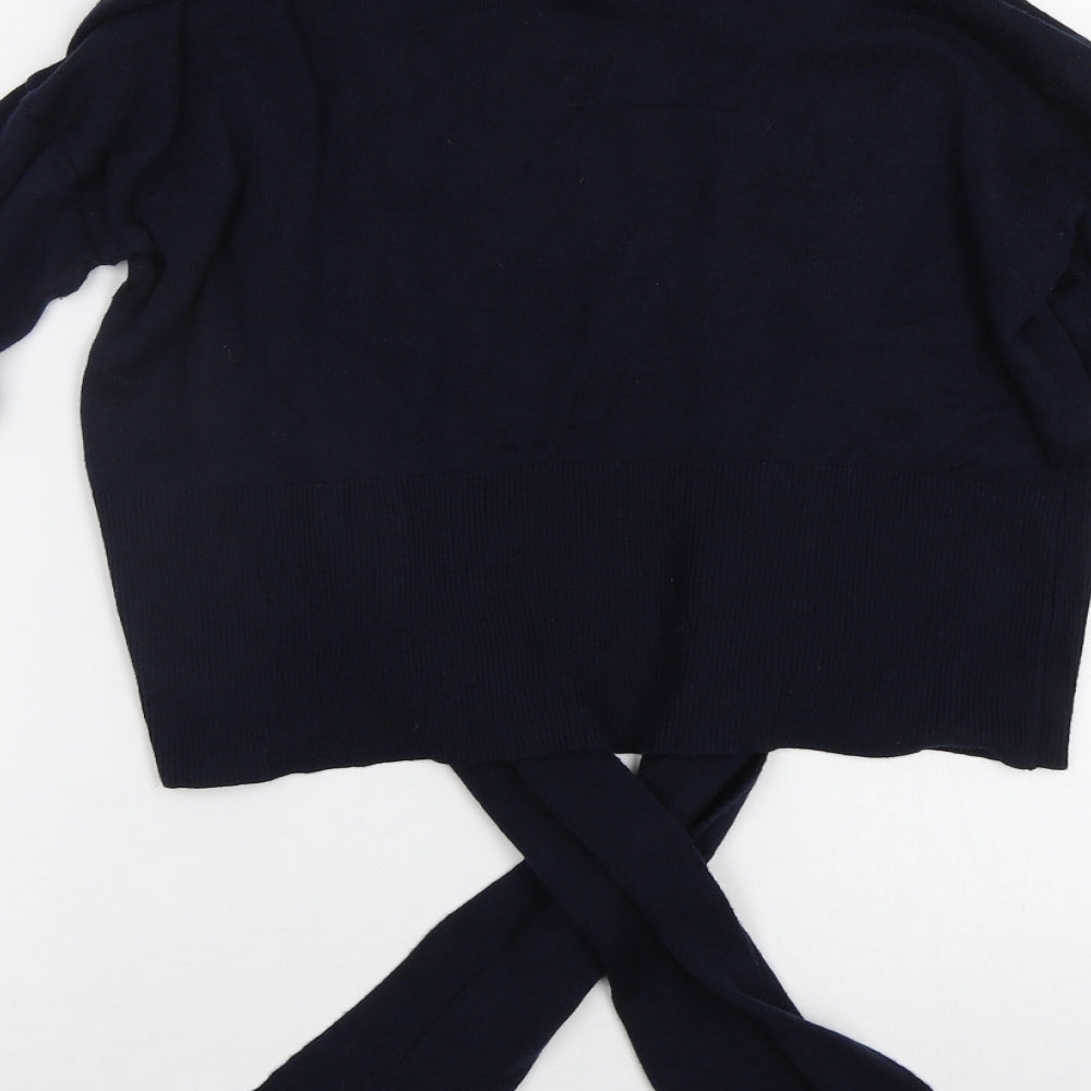 VILA Womens Blue   Cape Jumper Size M