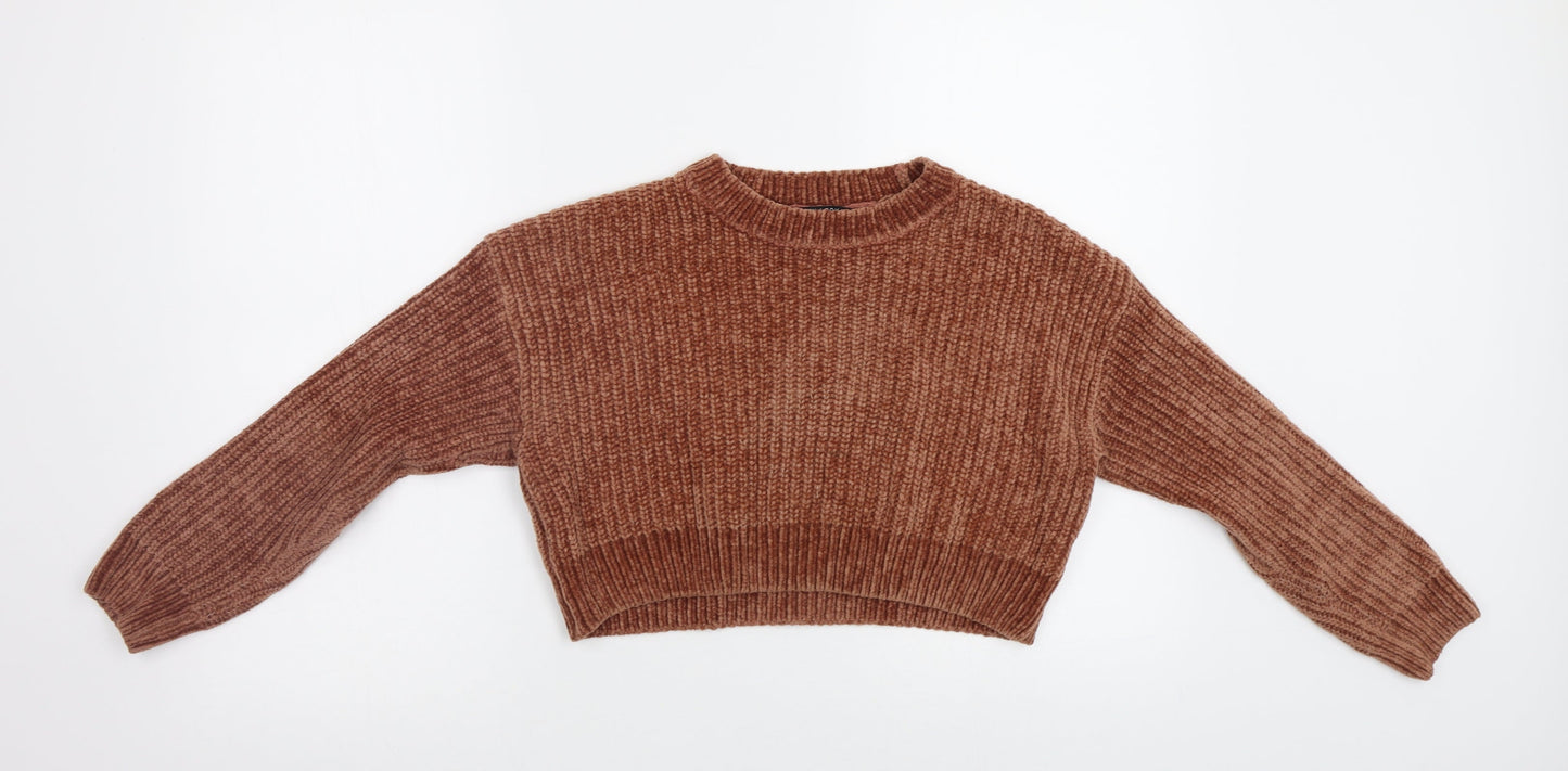 New Look Girls Brown   Pullover Jumper Size 12 Years