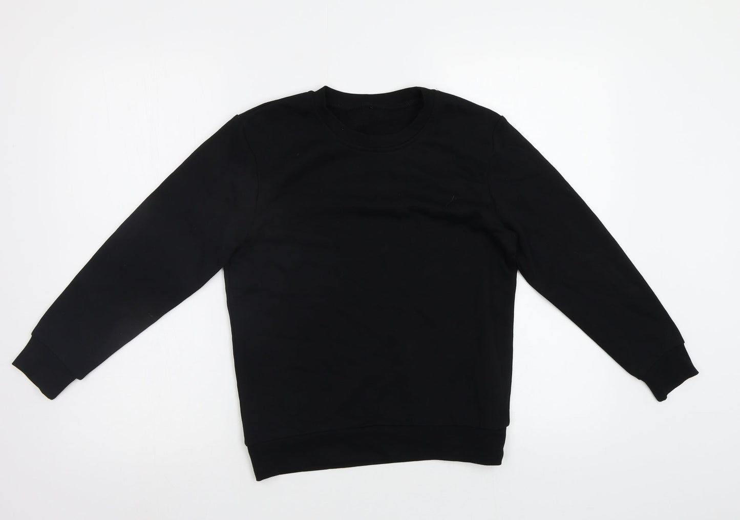 George Boys Black   Pullover Sweatshirt Size 9-10 Years