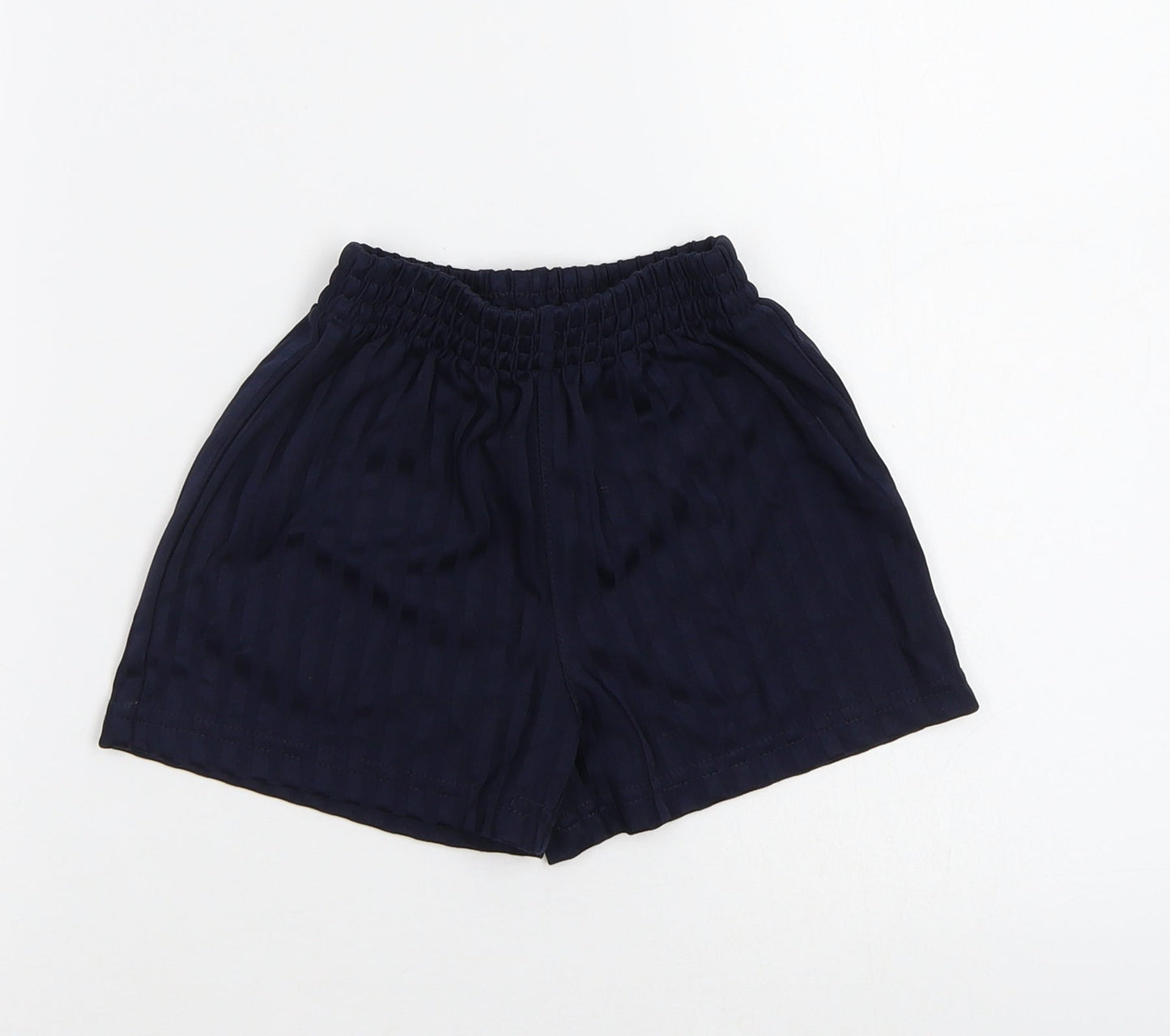 George Boys Blue Striped  Sweat Shorts Size 3-4 Years