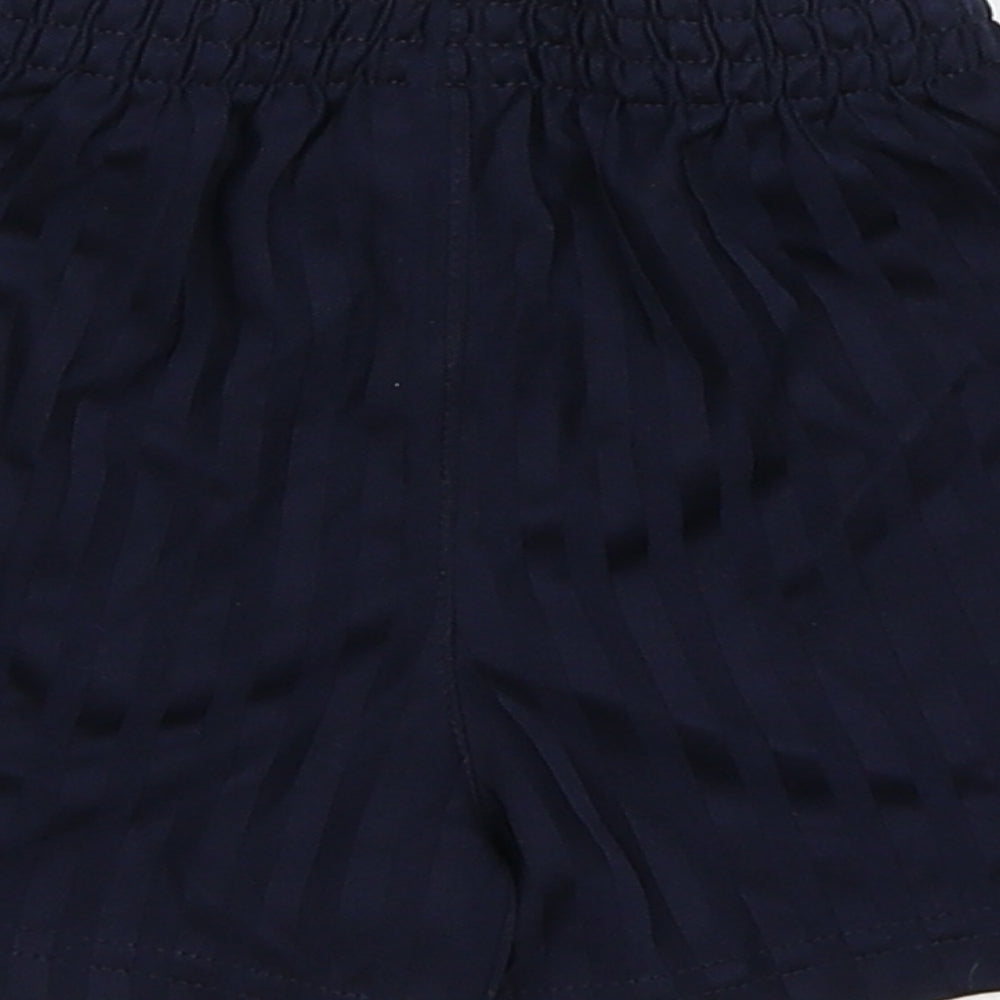 George Boys Blue Striped  Sweat Shorts Size 3-4 Years