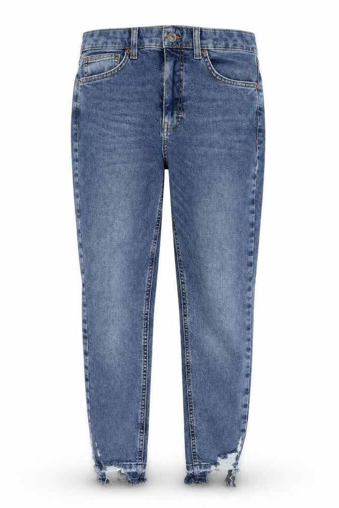 Topshop Womens Blue   Skinny Jeans Size 28 in L26 in
