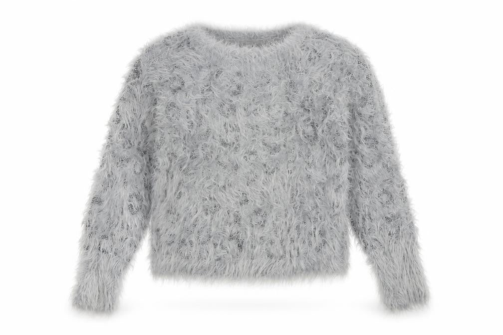M&S Girls Grey   Pullover Jumper Size 8-9 Years