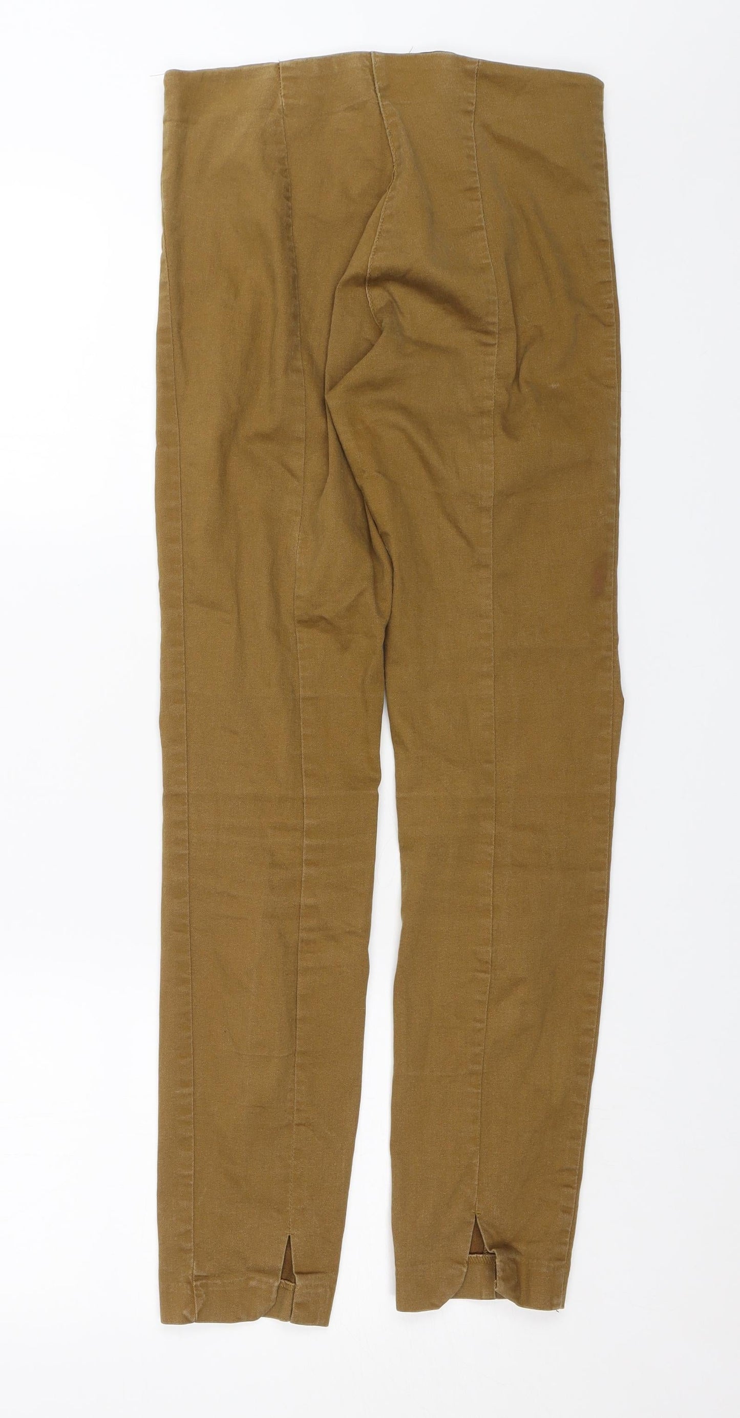 H&M Womens Brown   Jegging Trousers Size 8 L27 in