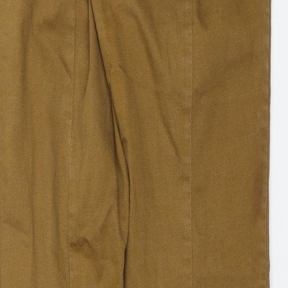 H&M Womens Brown   Jegging Trousers Size 8 L27 in