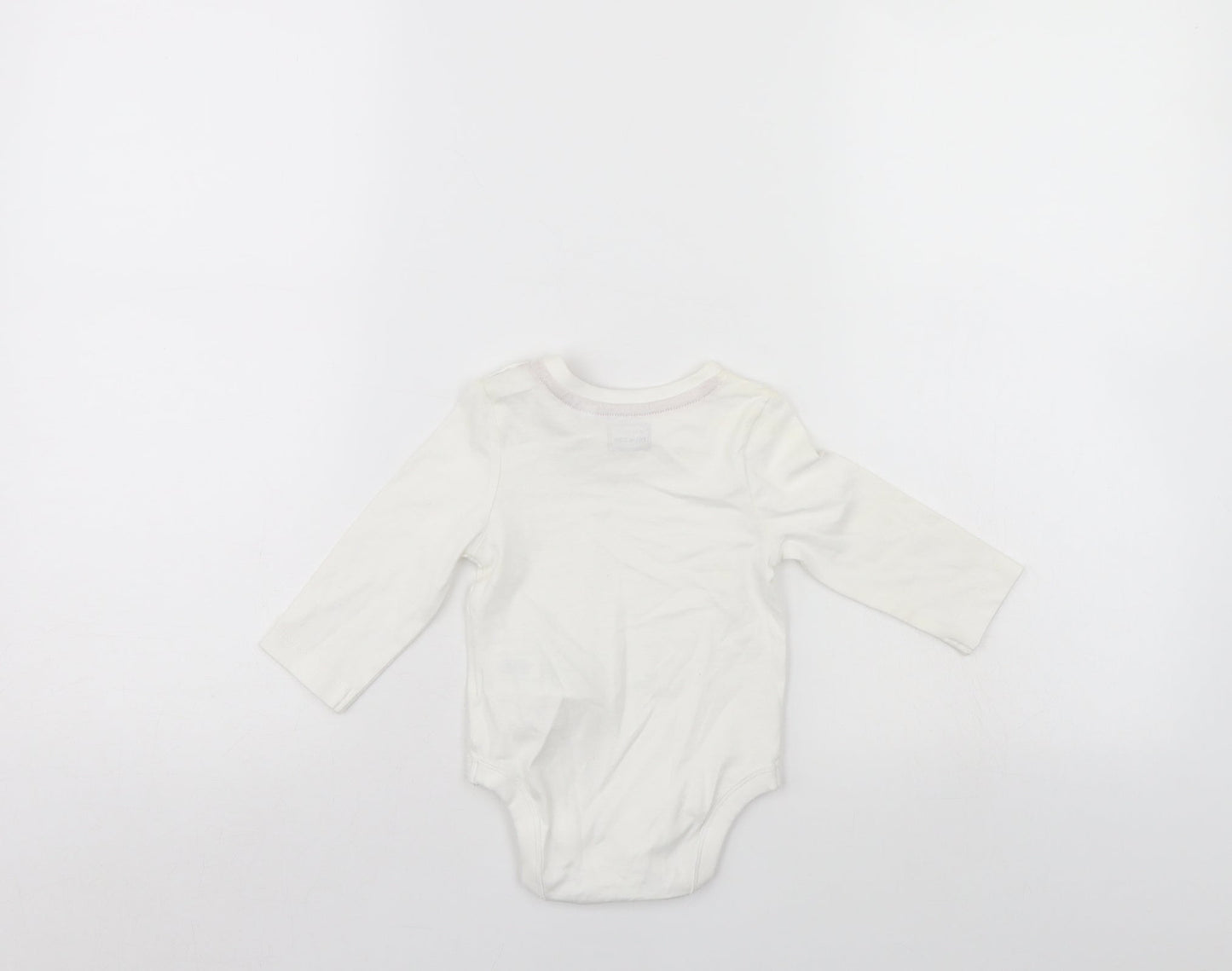 Blue Zoo Baby White   Romper One-Piece Size 3-6 Months