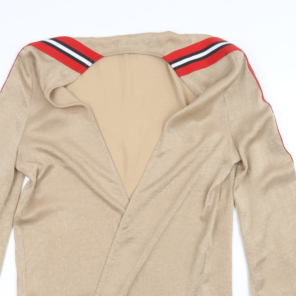 ravi famous Womens Gold   Cardigan Jumper Size 8