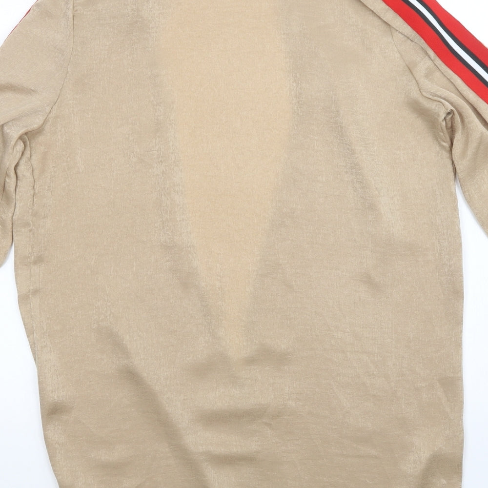 ravi famous Womens Gold   Cardigan Jumper Size 8