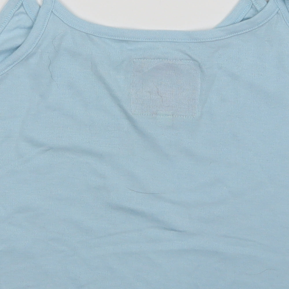 boux Womens Blue   Top Pyjama Top Size 8