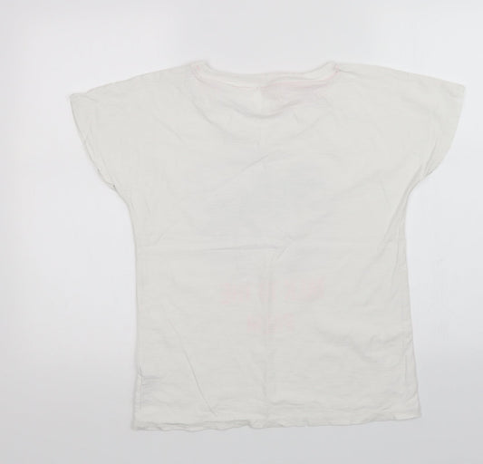 NEXT Womens White   Top Pyjama Top Size XS