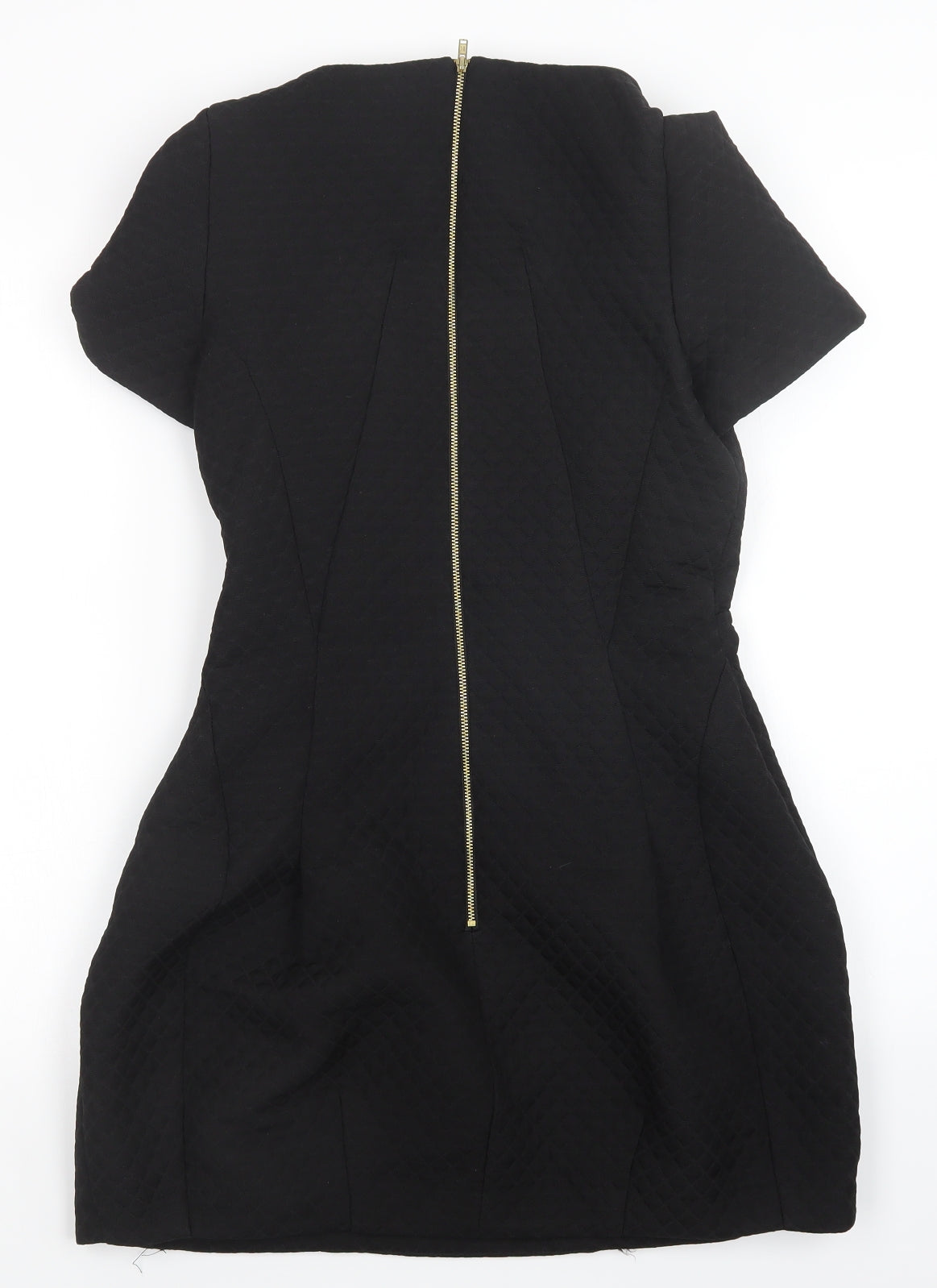 ribbon Womens Black   Tunic Jumper Size 8