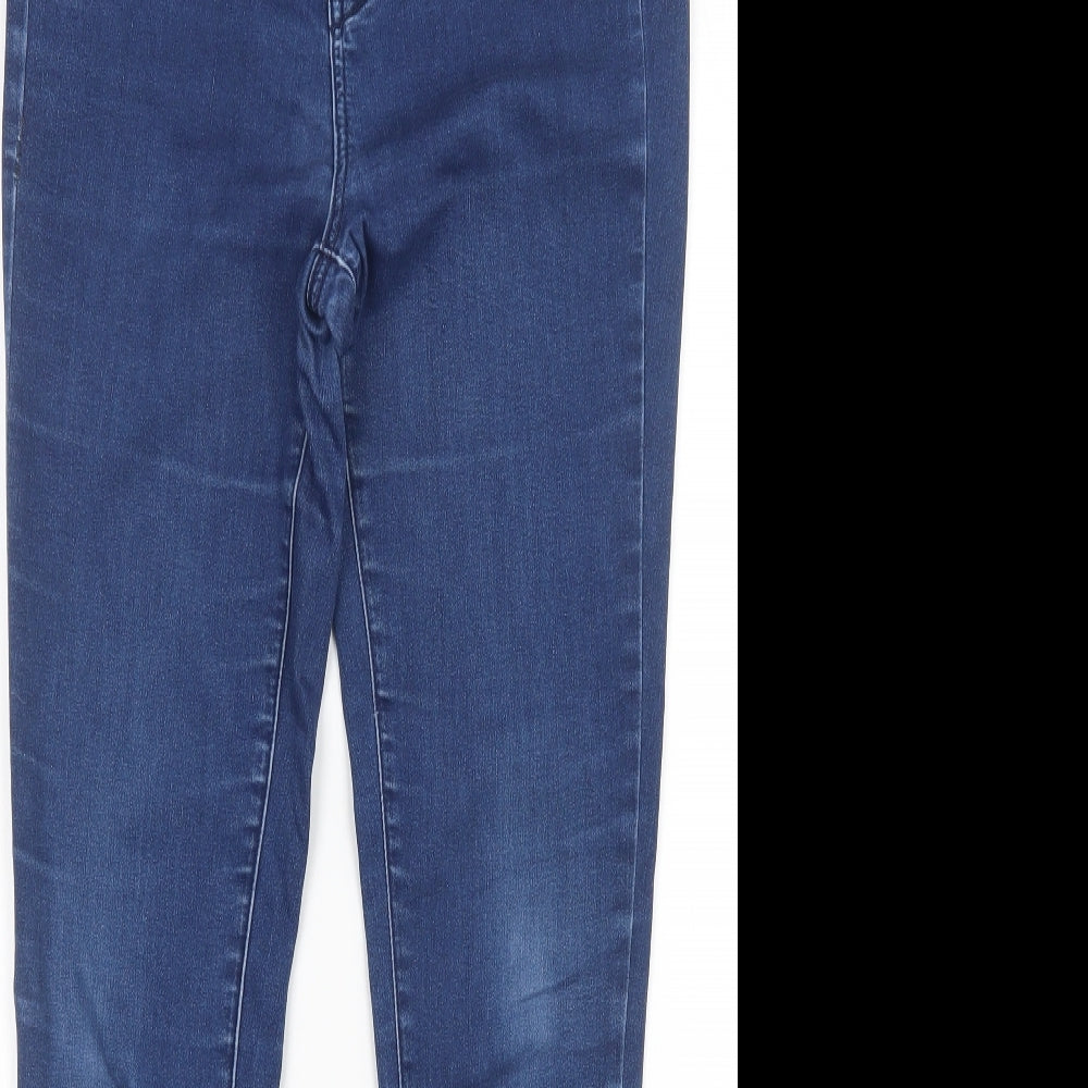 Fashion Union Womens Blue   Skinny Jeans Size 12 L29 in