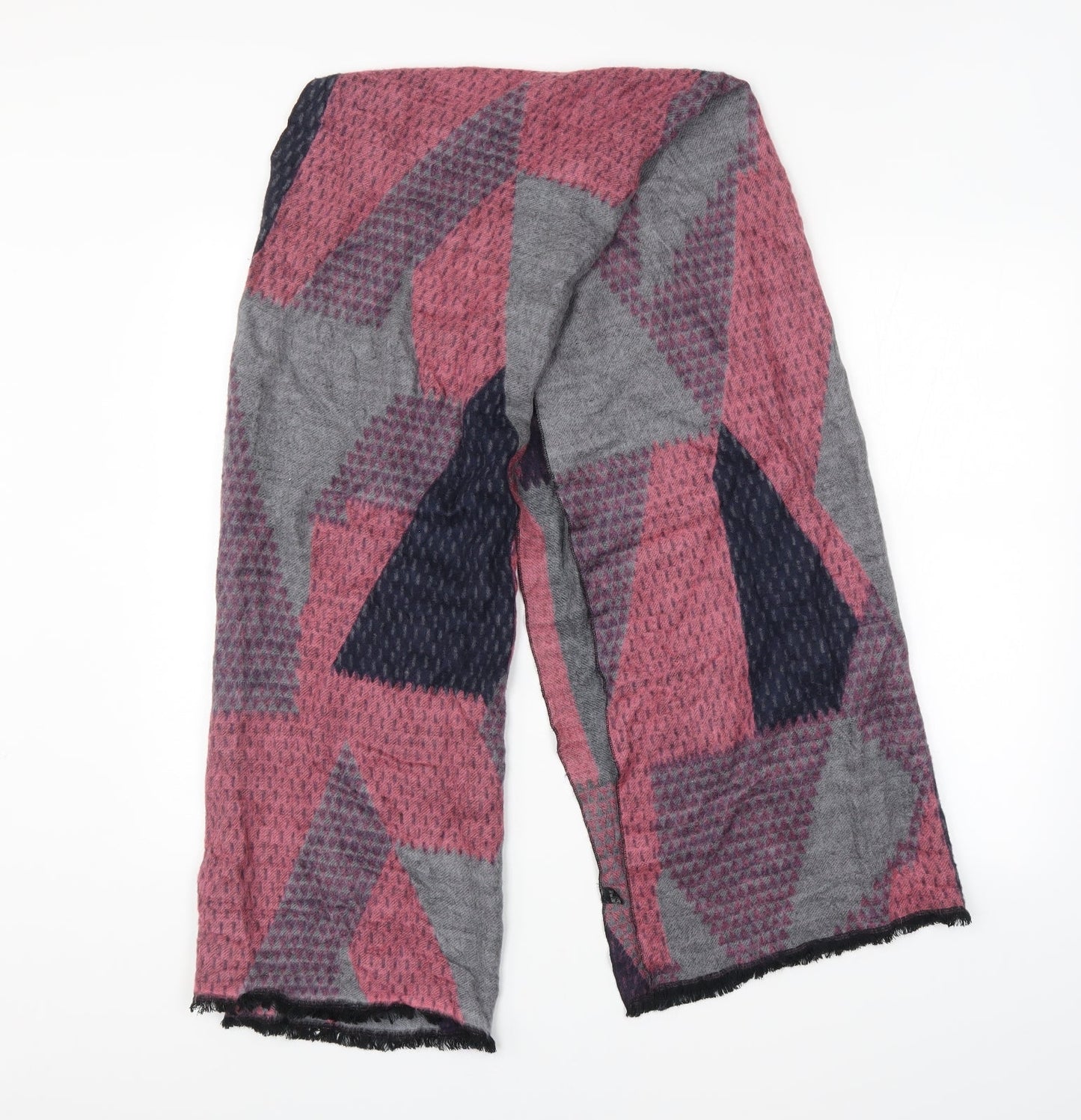 Preworn Unisex Multicoloured Argyle/Diamond   Scarf